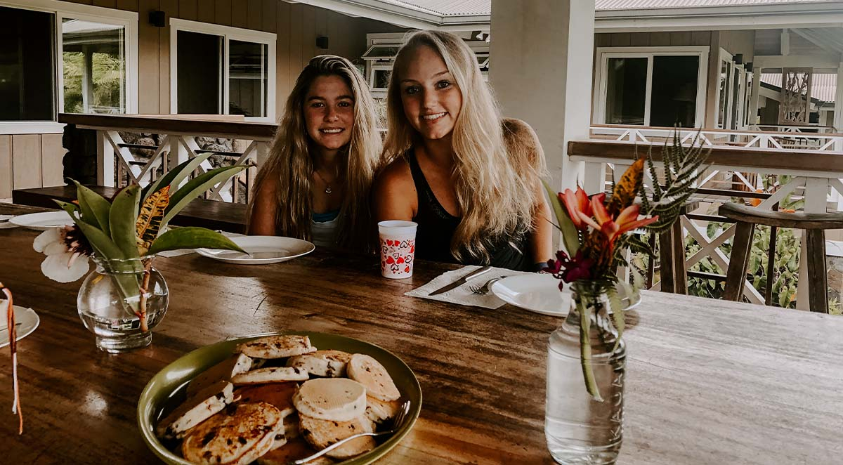 Good Food Means Happy Teenagers